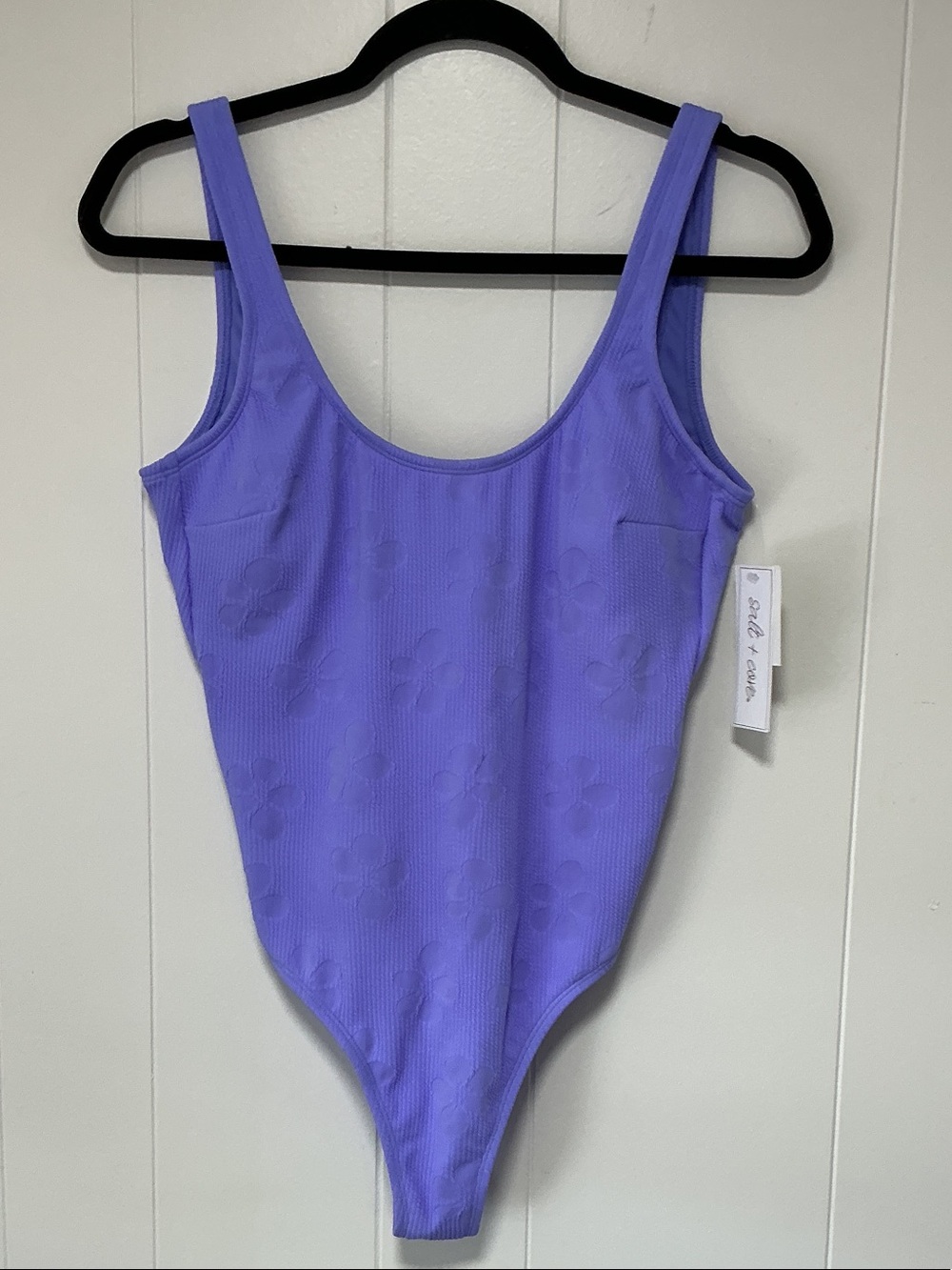 Soft & Cozy Lavender One-Piece Swimsuit by